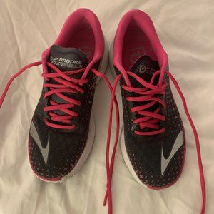Brooks Pure Flow 5 Pink/Black 8.5 Womens Sneaker